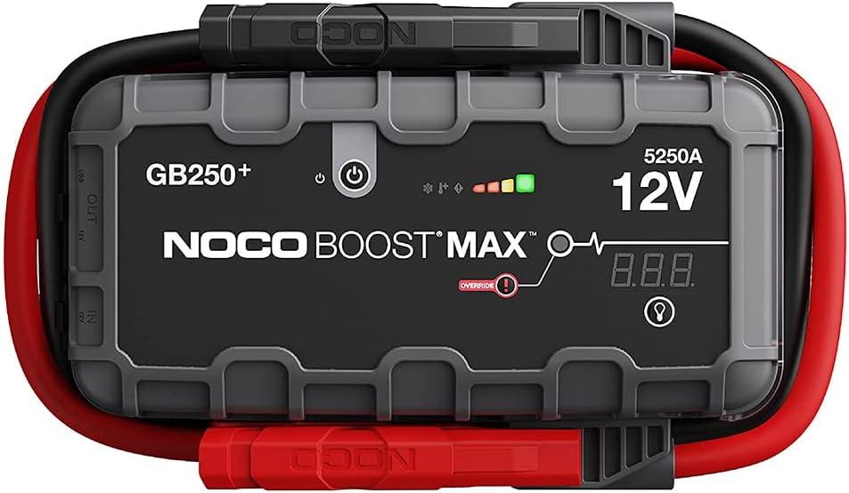 imageNOCO Boost Max GB250 5250A UltraSafe Jump Starter 12V Lithium Battery Booster Pack Portable Jump Box Power Bank ampamp Jumper Cables for 16L Gas and Diesel Engines