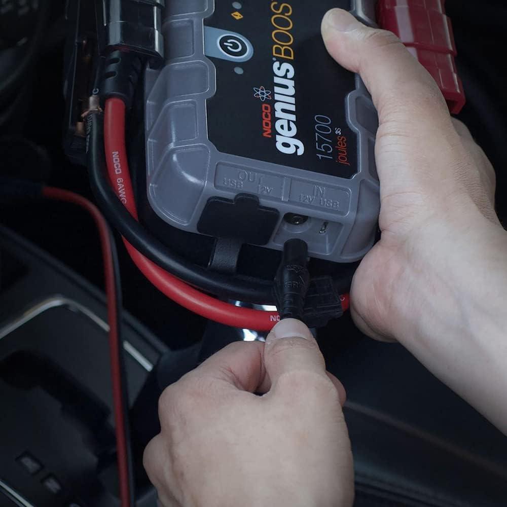 imageNOCO GBC010 12 Volt Boost XGC Accessory Kit for GB70 GB150 GB250 GB251 and GB500 UltraSafe Lithium Jump Starters