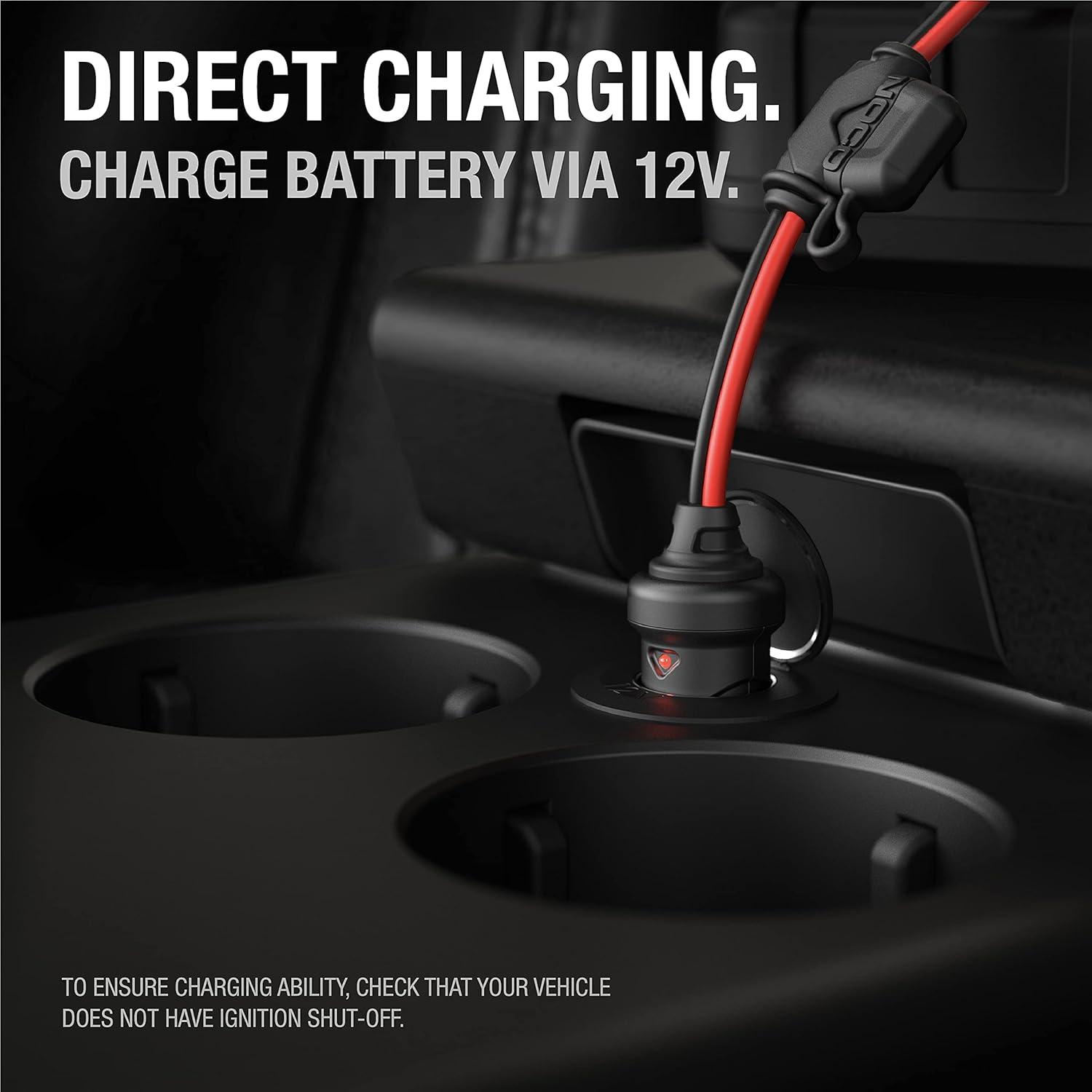 imageNOCO GC003 XConnect 12V DualSize Male Plug Accessory Genius Smart Battery Chargers0