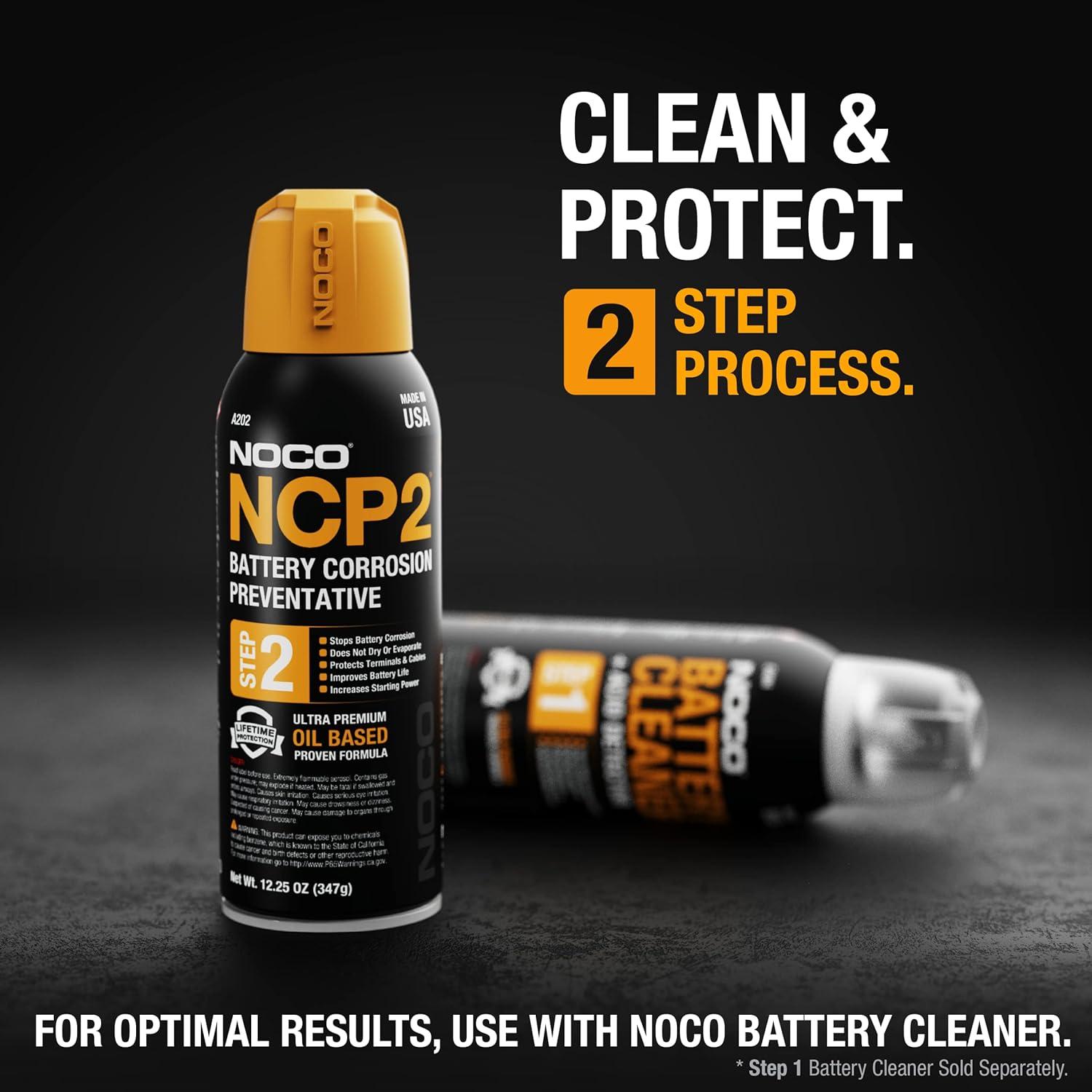 imageNOCO NCP2 A202 1225 Oz OilBased Battery Corrosion Preventative Corrosion Inhibitor and Battery Terminal Protector Grease Spray1225 Oz