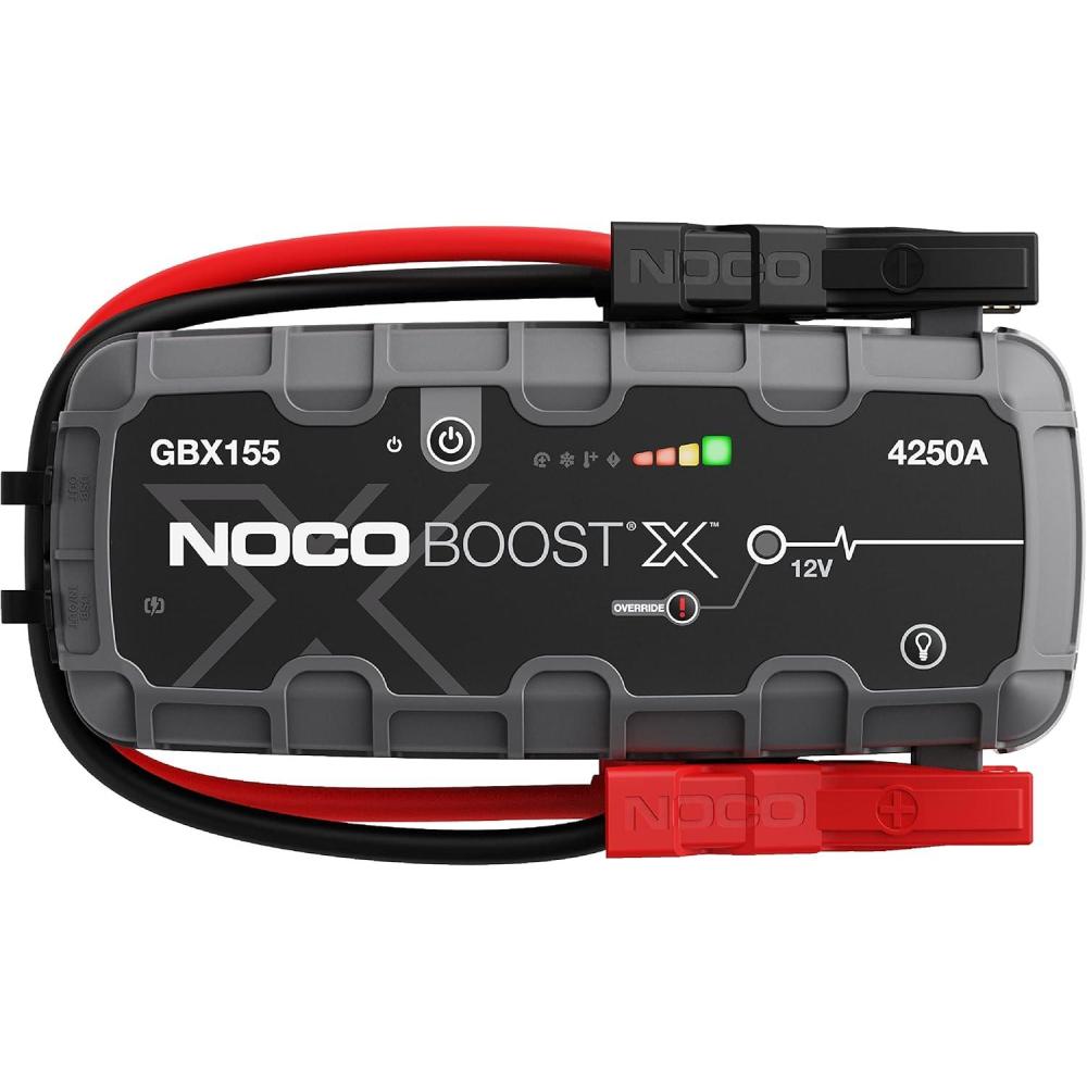 imageNOCO Boost X GBX155 4250A UltraSafe Jump Starter 12V Lithium Battery Booster Pack Portable Jump Box Power Bank ampamp Jumper Cables for 100L Gas and 80L Diesel Engines