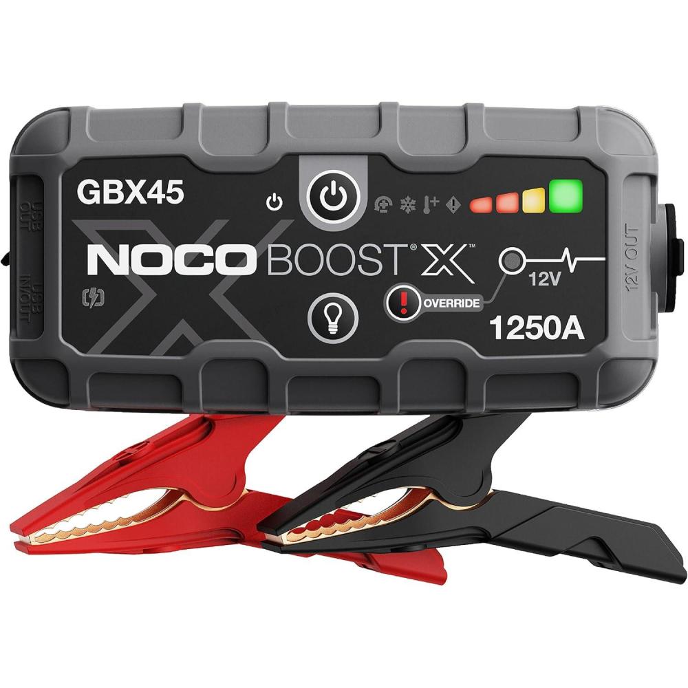imageNOCO Boost X GBX45 1250A UltraSafe Jump Starter 12V Lithium Battery Booster Pack Portable Jump Box Power Bank ampamp Jumper Cables for 65L Gas and 40L Diesel Engines