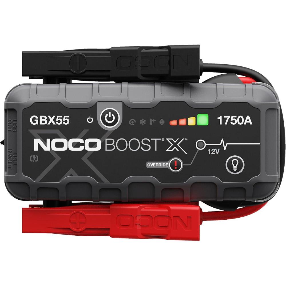 imageNOCO Boost X GBX55 1750A UltraSafe Jump Starter 12V Lithium Battery Booster Pack Portable Jump Box Power Bank ampamp Jumper Cables for 75L Gas and 50L Diesel Engines