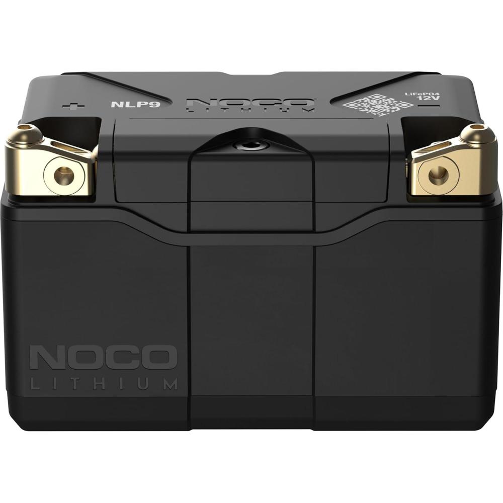 imageNOCO Lithium NLP9 UltraLight 12V Lithium Powersport Battery Group 9 3Ah 400A Start Power Intelligent BMS UL Certified