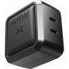 imageNOCO XGrid X65 65W USBC Charger  Dual Port GaN Power Adapter with PD 30 QC 40 and PPS  Fast Charging with Smart Power Distribution  Foldable Wall Plug UL Listed