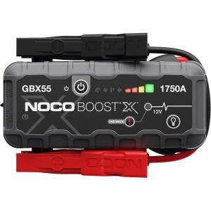 NOCO Boost X GBX55: 1750A UltraSafe Jump Starter – 12V Lithium Battery Booster Pack, Portable Jump Box, Power Bank & Jumper Cables – for 7.5L Gas and 5.0L Diesel Engines