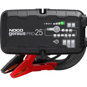 NOCO GENIUSPRO25: 25A 6V/12V/24V Professional Smart Battery Charger – Maintainer, Desulfator & Power Supply with Overcharge Protection & Thermal Compensation – for Lead-Acid & Lithium Batteries