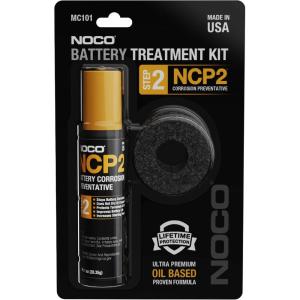 NOCO NCP2 MC101 Battery Terminal Cleaning Kit With Battery Corrosion Preventative Spray, And Anti-Corrosion Washers